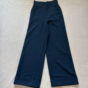 Forever 21 navy blue sailor pants.